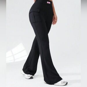 Black Flared Pants